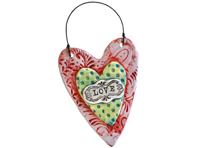 Textured-Heart-Plaque