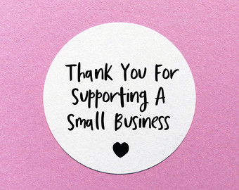 Thank you for supporting small business