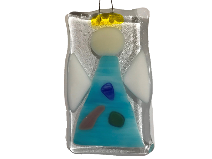 Angel- Fused Glass