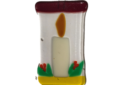 Candle- Fused Glass