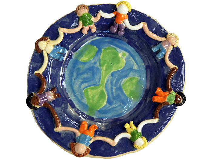 Children of the World Plate