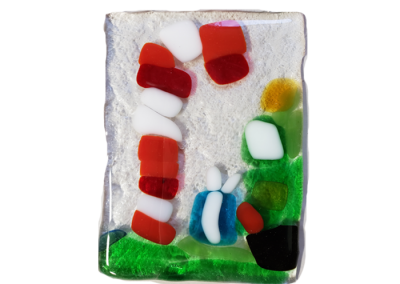 Christmas Themed- Fused Glass