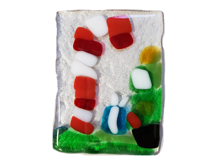 Christmas Themed- Fused Glass