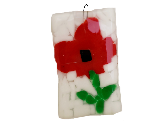 Flowers-Fused-Glass