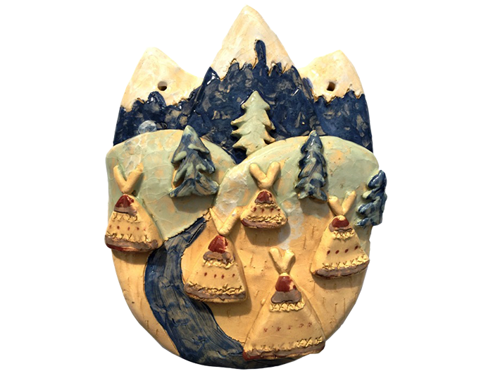 Teepee-Nature-Scene Teepee-Nature-Scene