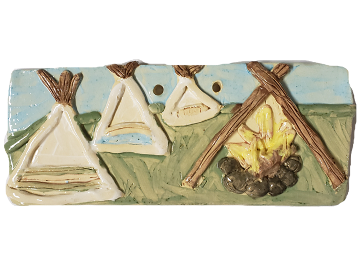 Teepee-Scene-Clay