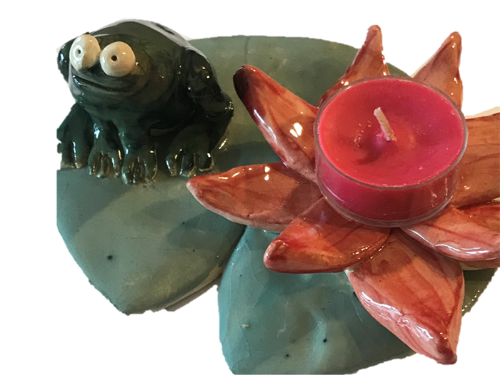 Wetlands Candle Holder