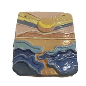 Famous Artist Series - Ted Harrison inspired Plaque