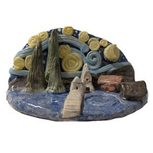 Famous Artist Series - Van Gogh Inspired Starry Nights Tea Light
