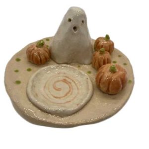 Halloween Scene Tea Light