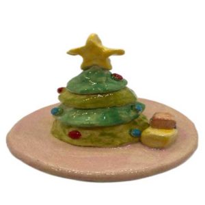 Holiday Tree Pinch Pot
