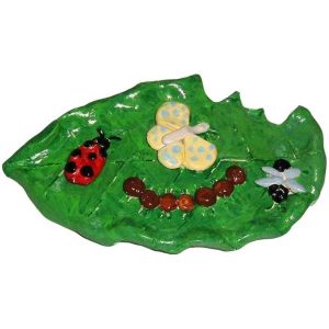 Insects on a leaf