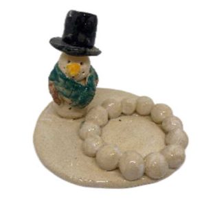 Snowman Tea Light