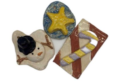 Holiday Ornaments 3 pc